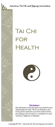 Tai Chi for Health brochure
